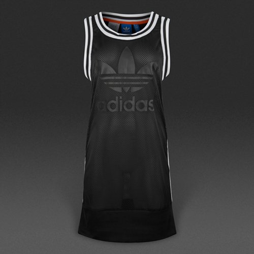 Adidas Originals Basketball Tank Dress Black for Women